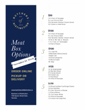 Meat Box Menu