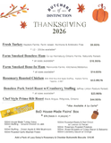 BoD Thanksgiving 2026