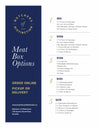 Meat Box Menu